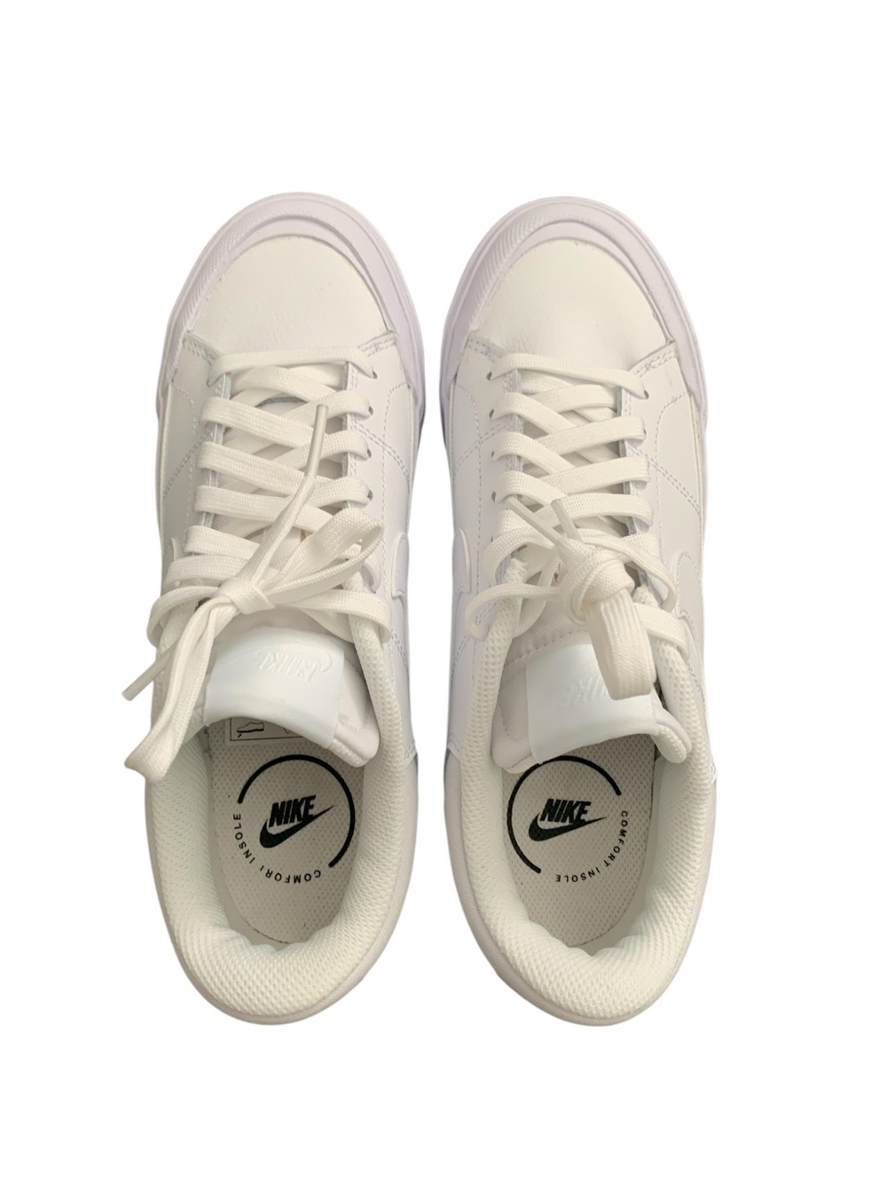 NIKE White Court Legacy Lift Shoes size 7 - Picture 8 of 12